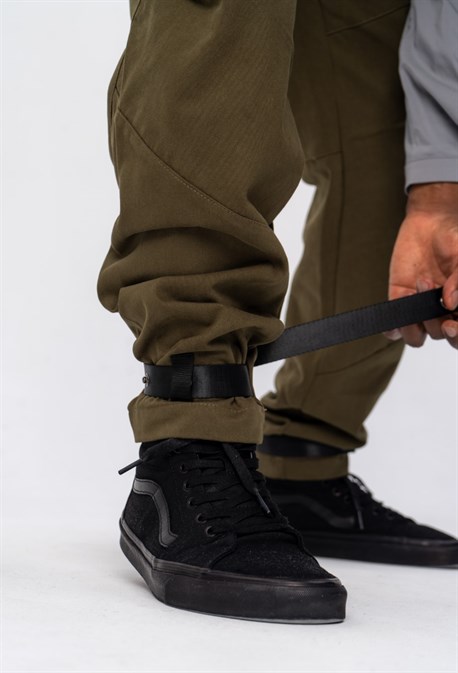 БРЮКИ ANSHIN KHAKI - фото 62528