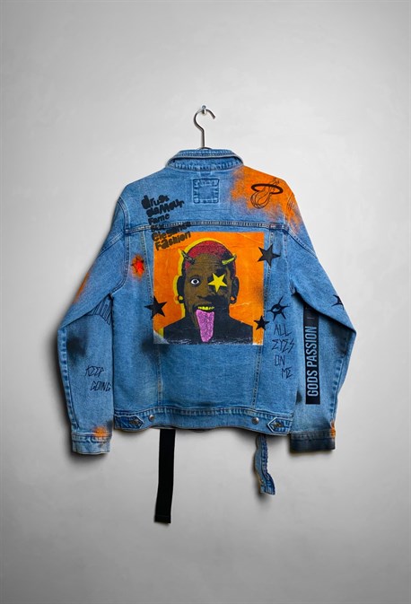 Джинсовая куртка MENACE - фото 62961