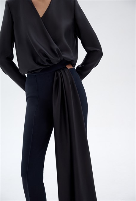 Блузка на запах - фото 63292