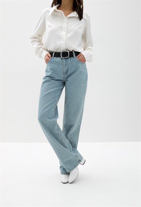 Джинсы прямые - фото 63658