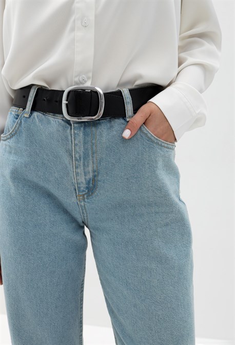 Джинсы прямые - фото 63661