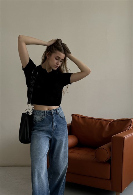 Джинсы Багги - фото 63690