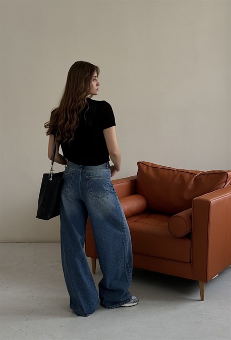 Джинсы Багги - фото 63692