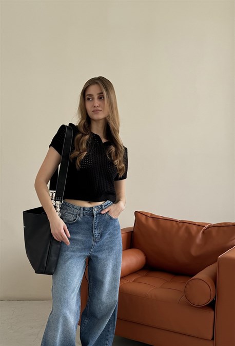 Джинсы Багги - фото 63696