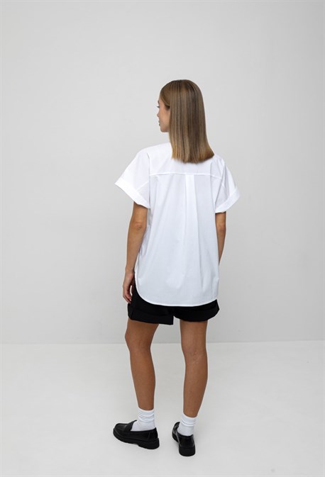 Рубашка с коротким рукавом - фото 63711