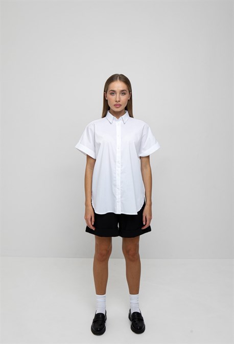 Рубашка с коротким рукавом - фото 63715