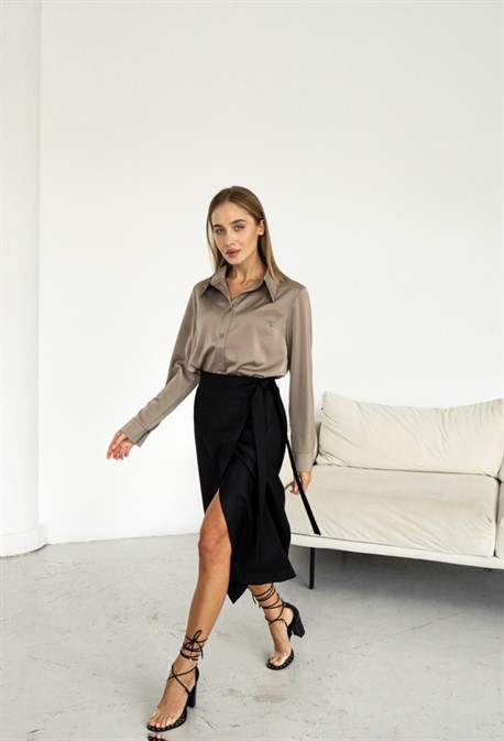 Юбка на запах - фото 63749