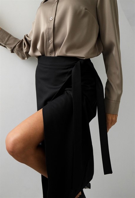 Юбка на запах - фото 63754