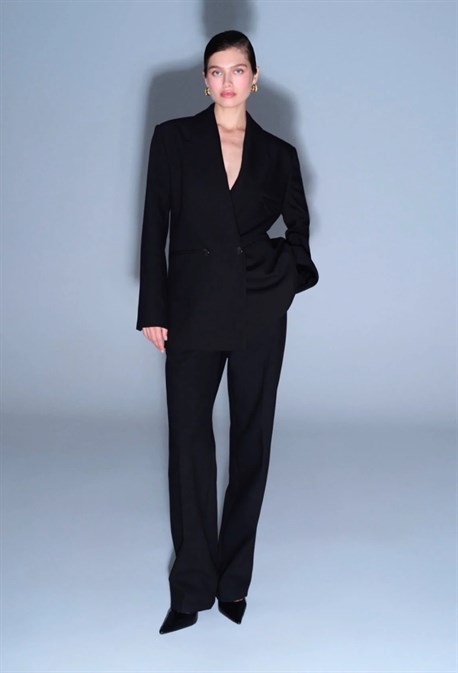 БРЮКИ ПРЯМЫЕ - фото 64004