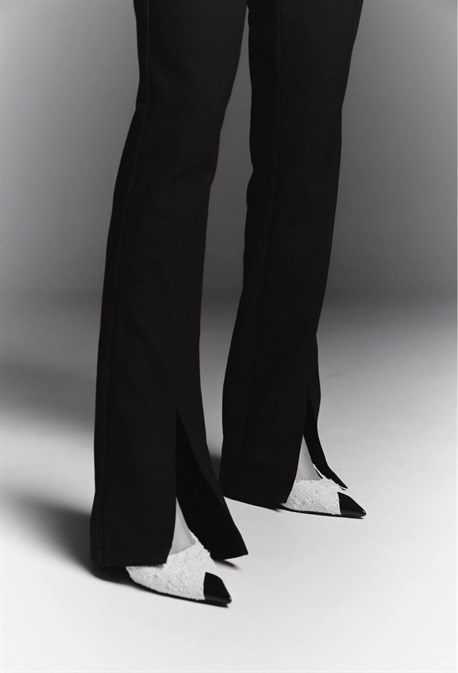 БРЮКИ С РАЗРЕЗАМИ - фото 64006