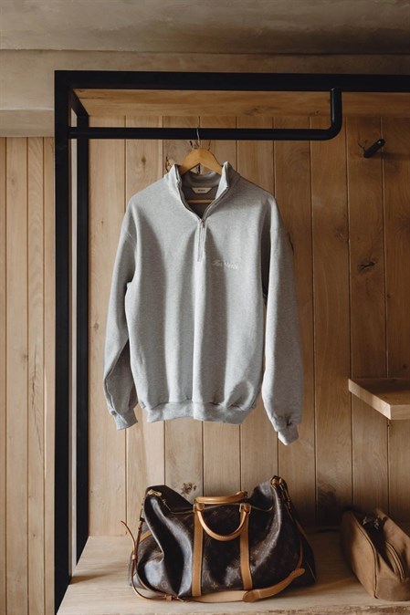 СВИТШОТ НА МОЛНИИ MELANGE - фото 64114