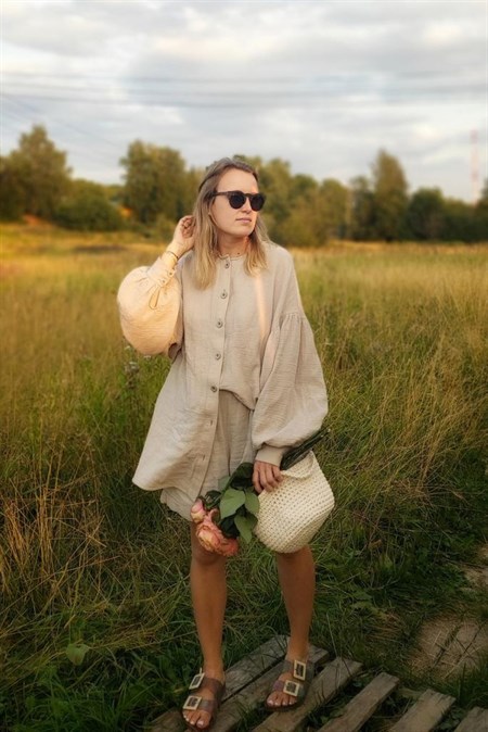 Костюм из муслина - фото 64194