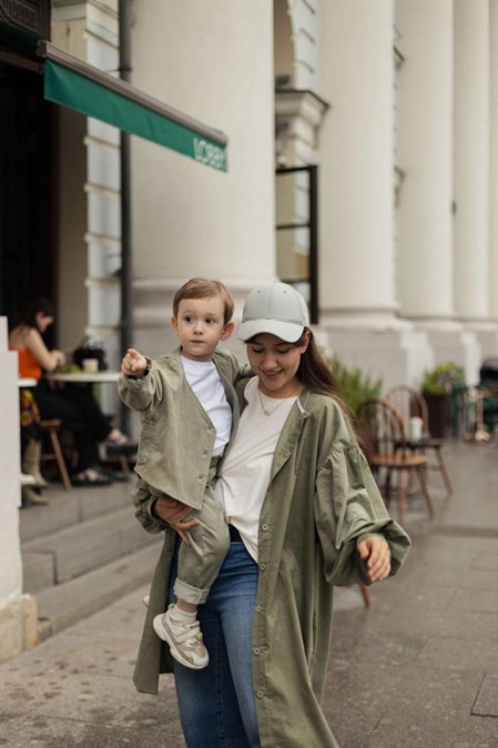 Платье-рубашка - фото 64206