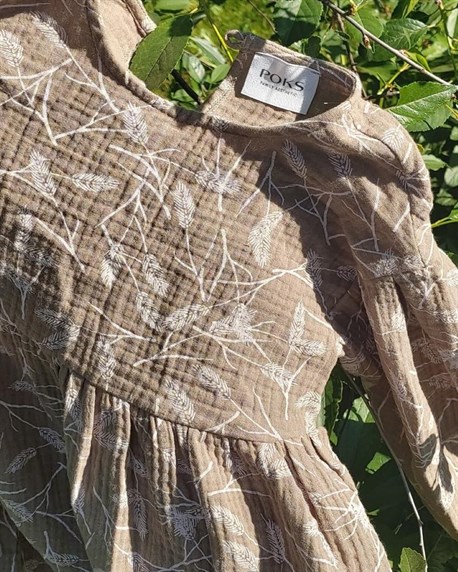 Платье муслиновое "Колоски" - фото 64240