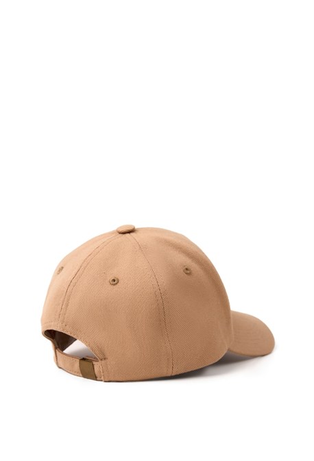 Бейсболка с высоким лобником BEIGE - фото 65390