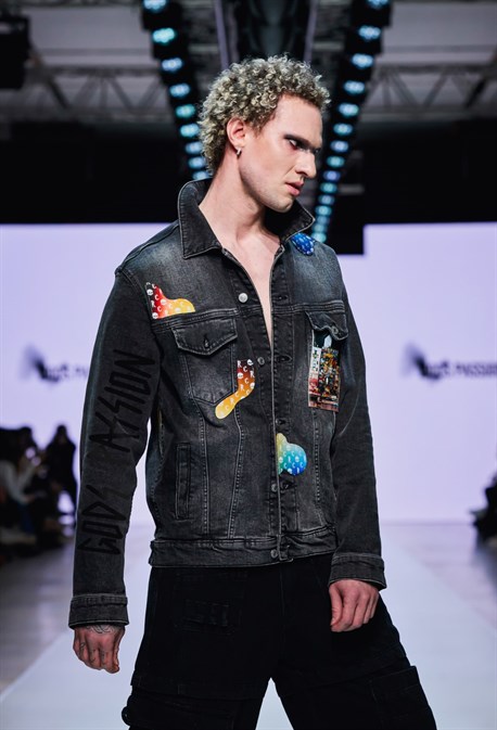 Джинсовая куртка MENACE - фото 65462