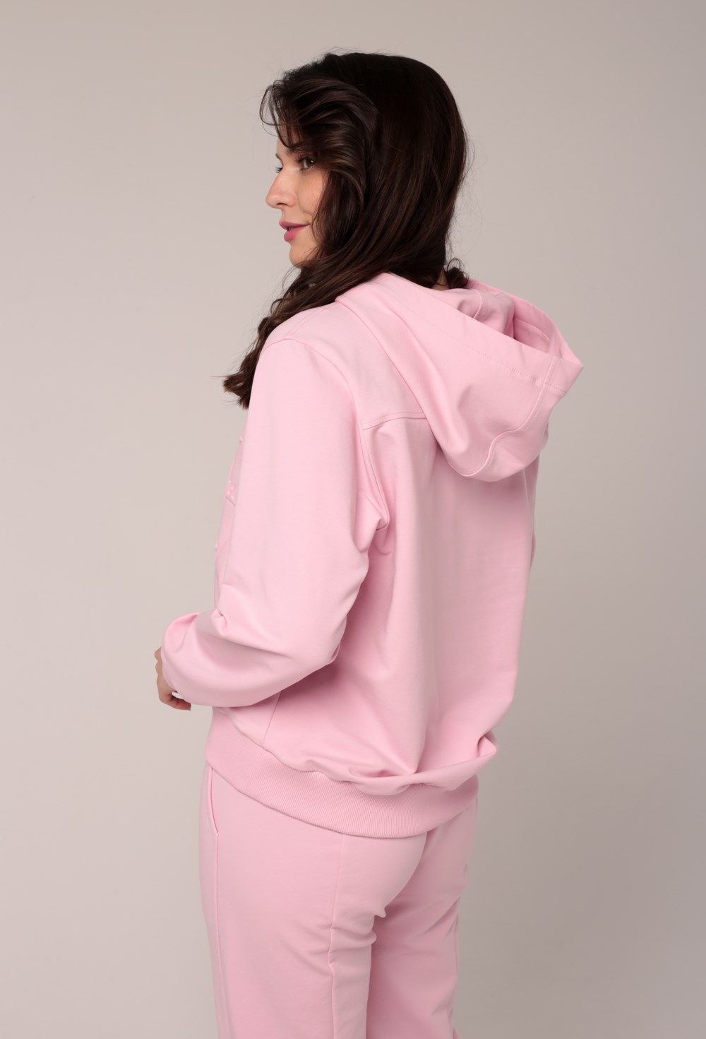 Худи из футера"BE BRIGHTER" - фото 67603