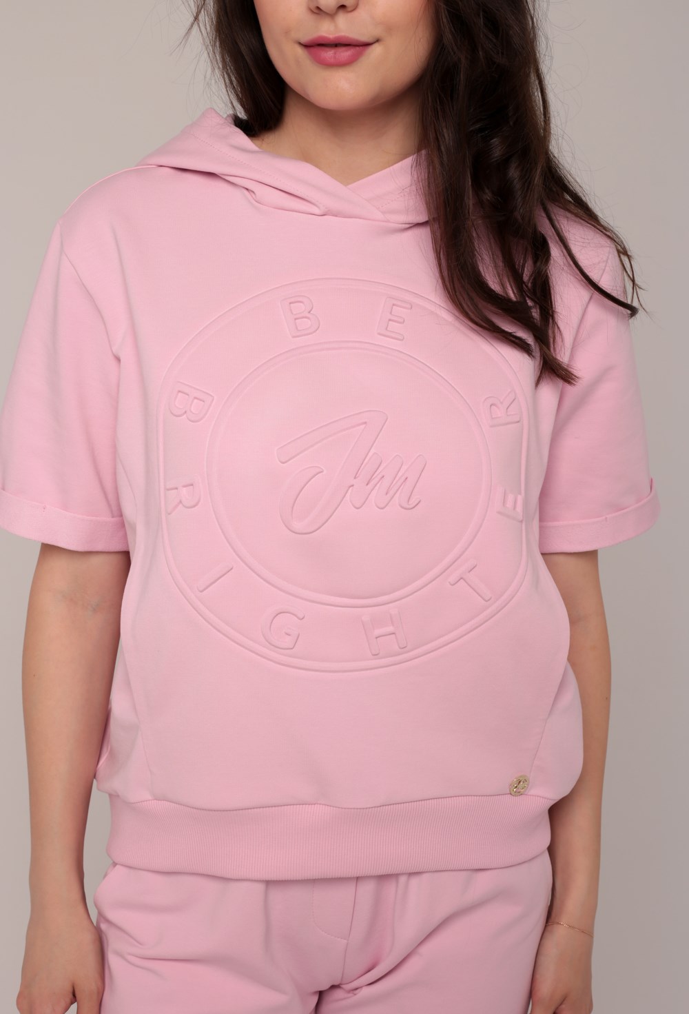 Худи из футера"BE BRIGHTER" - фото 67608