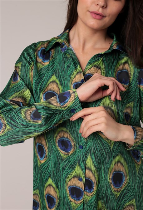 Рубашка ПРИНТ - фото 67647