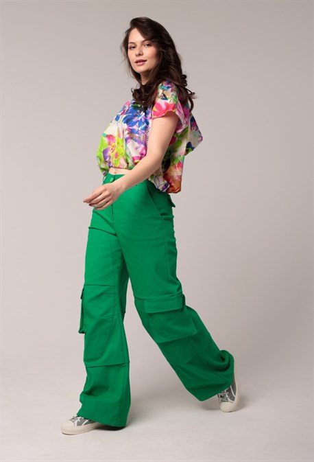 Джинсы с карманами - фото 67696