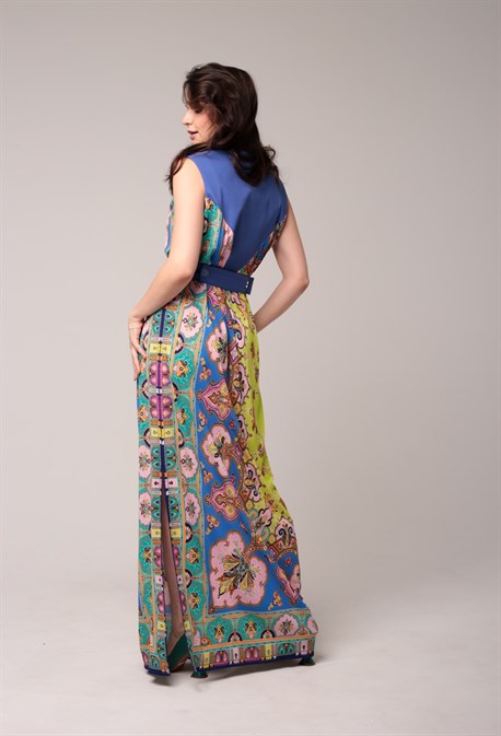 Платье с принтом - фото 67720