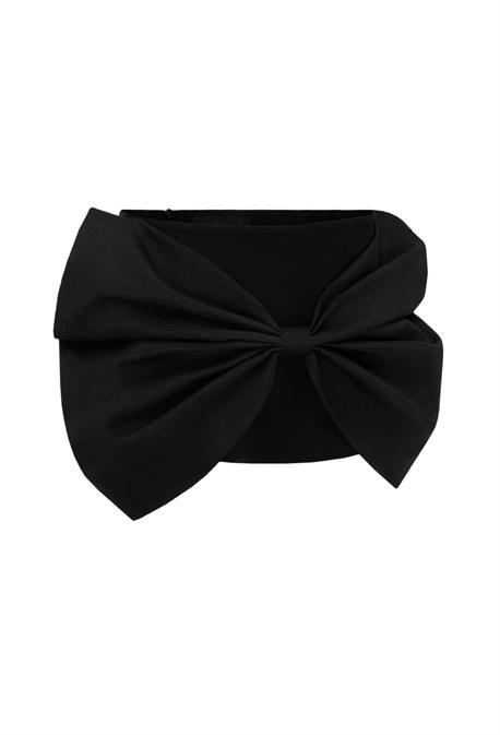 Юбка-шорты с бантом - фото 67938