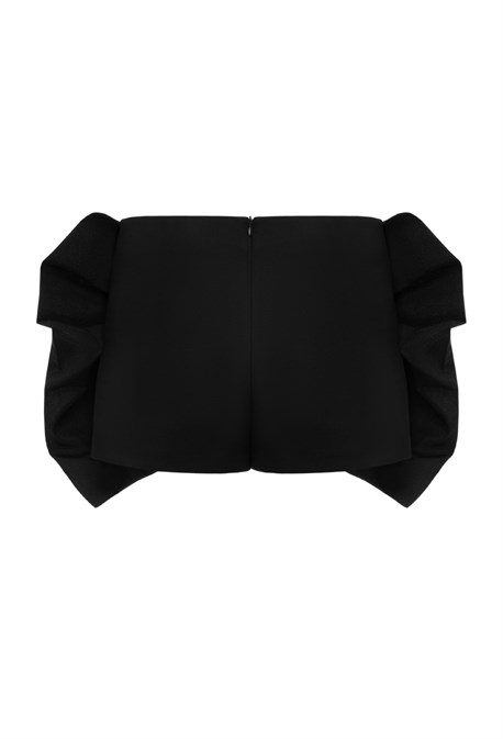 Юбка-шорты с бантом - фото 67939