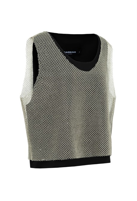 Майка с золотом - фото 67944