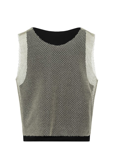 Майка с золотом - фото 67945