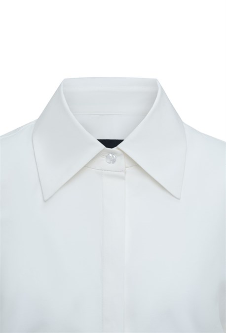 Рубашка с воланами - фото 67954