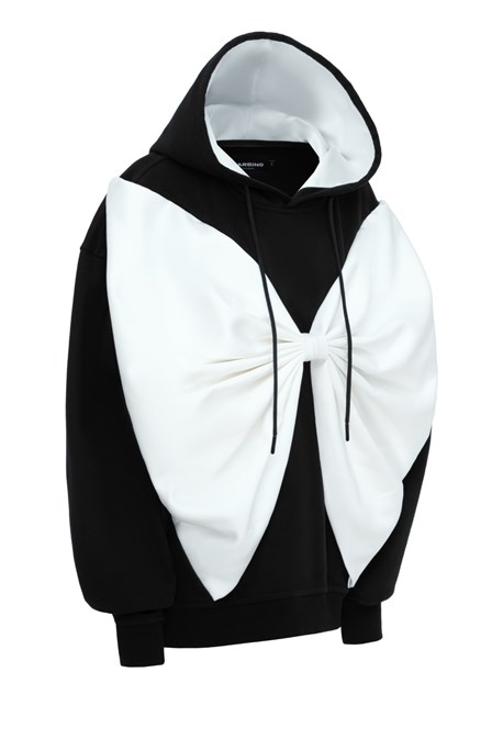 Худи с белым бантом - фото 67960