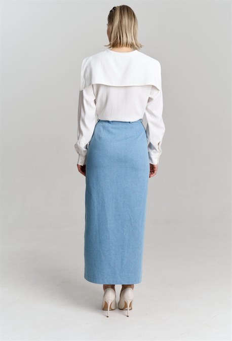 Юбка DENIM SKIRT - фото 68186