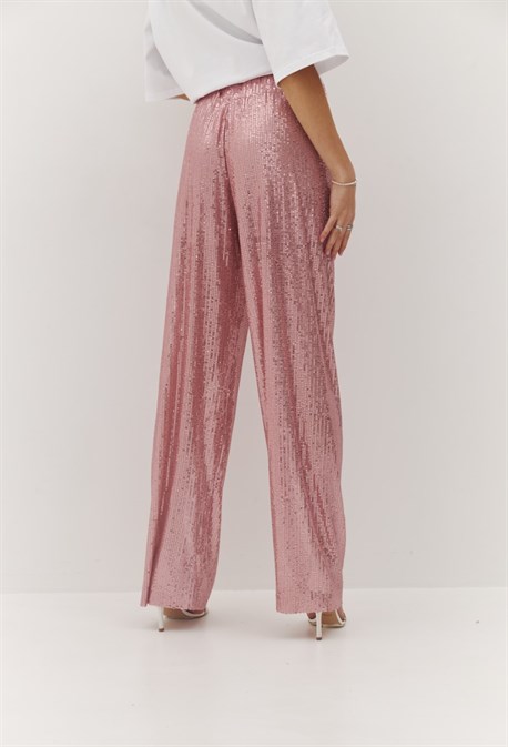 Брюки из пайеток - фото 70009