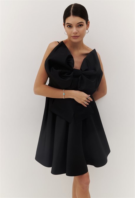 Платье с бантом - фото 70149