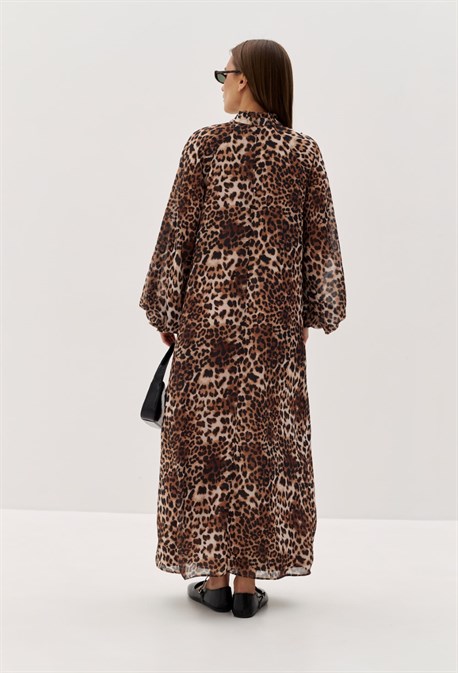 Платье Нинель с рюшей - фото 70154