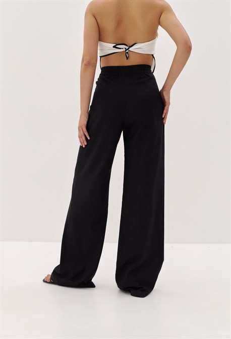 Брюки изо льна - фото 70188