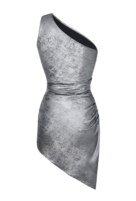 Платье на одно плечо Line - фото 70289