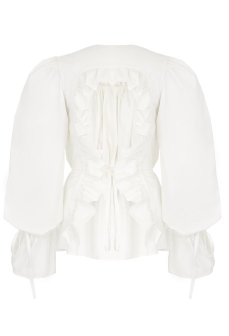 Блуза с завязками на спине Summer - фото 70327