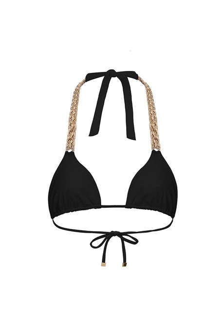 Топ купальный VENERA black + gold - фото 70652
