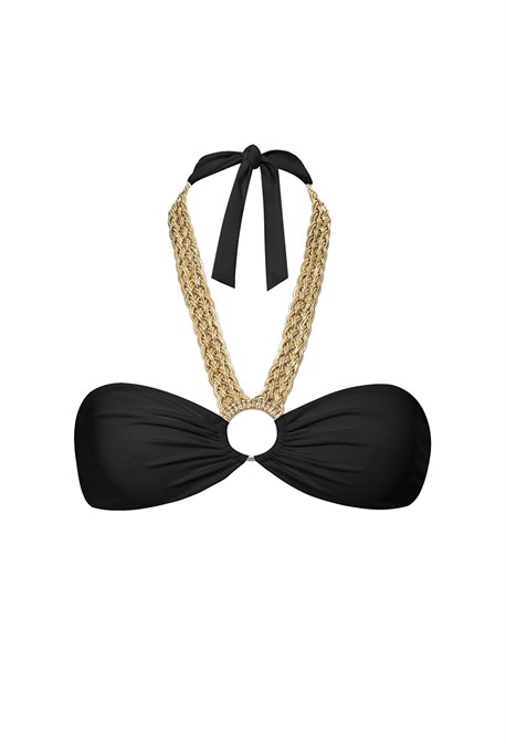 Бандо AFINA black + gold - фото 70703