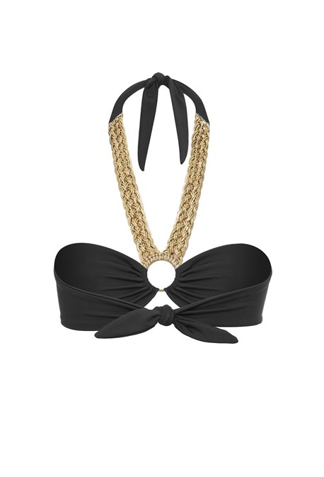 Бандо AFINA black + gold - фото 70704