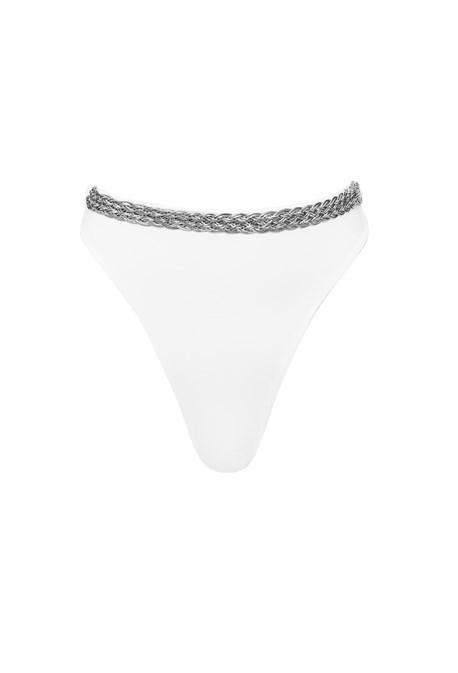 Плавки TEYA white + silver - фото 70710