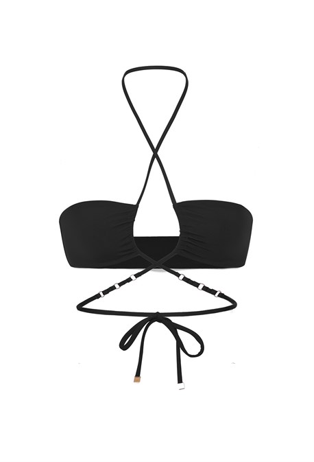 Бандо SELENA black + gold - фото 70735