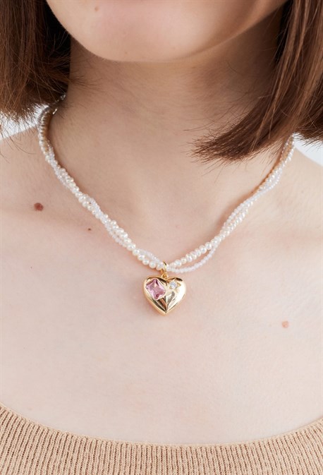 Колье Украду твое сердечко - фото 70934