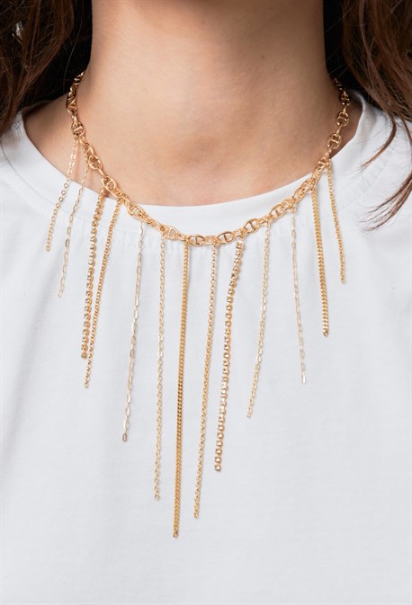 Колье Цепи, цепи, цепи - фото 70982