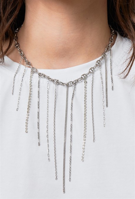 Колье Цепи, цепи, цепи - фото 70984