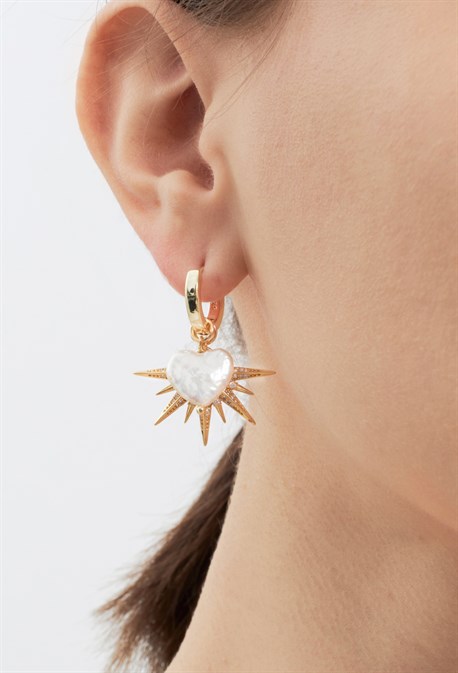 Серьги Бьется сердце - фото 71036