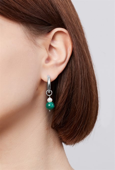 Серьги Dino & Malachite - фото 71098