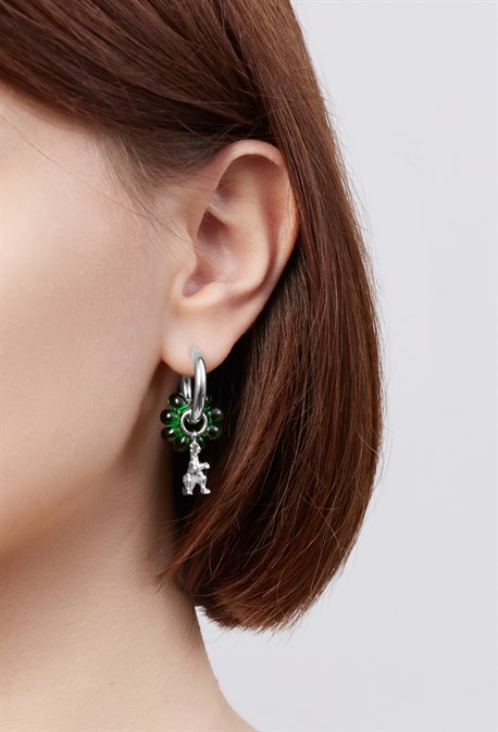 Серьги Dino & Malachite - фото 71099