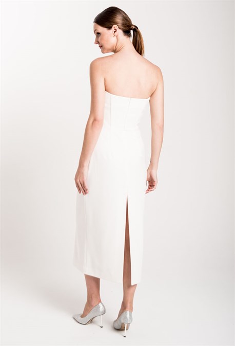 Платье-бандо миди - фото 71118